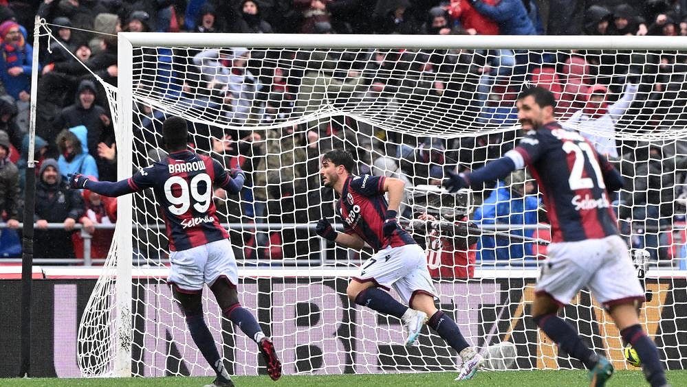 Bologna – Inter 1:0, Grande notizia per il Napoli, la seconda squadra in classifica va al Bologna